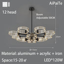 Modern Designer Luxury Hanging Ceiling Lamps for Living Room by Ljojo - Home Decoration Luminaires Decor