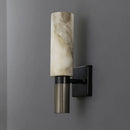 Ljojo Marble Alabaster Copper Wall Lamp Sconce LED Light