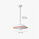 Ljojo Modern Acrylic UFO Pendant Chandelier for Indoor Decor
