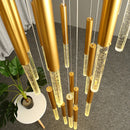 Nordic Gold Black Led Staircase Chandeliers for Home Decor by Ljojo