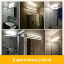 Ljojo Mirror Wall Lamps Bathroom Modern Wall Lights 42cm 52cm 9W 12W Sconces Indoor Bedroom