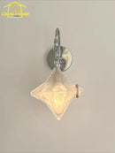 LED E27 Glass Lampshade Star Wall Lamp | French Medieval Style by Ljojo