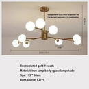 Nordic Parlor LED Pendant Light Magical Bean Design for Dining Room by Ljojo