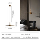 Ljojo Minimalist Black Flying Saucer Pendant Light LED GU10 Home Decor Study Bar Restaurant