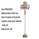Ljojo Luxe LED Floor Lamp for Living Room, Bedroom, Study - Elegant and Warm Lighting