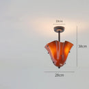 French Retro Glass Pendant Light | Modern Creative Chandelier for Dining Room Bedroom Living Room by Ljojo