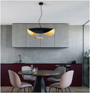 Ljojo LED Flying Saucer Chandelier: Modern Living Room Pendant Light