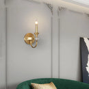 Copper Wall Lamp Luxury Living Room Bedroom Candle Light by Ljojo