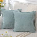 Chenille Cushion Cover 45x45 - Luxury Sofa Throw Pillow Case for Living Room Decor