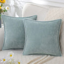 Chenille Cushion Cover 45x45 - Luxury Sofa Throw Pillow Case for Living Room Decor