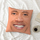 Dwayne Johnson Rock Face Cushion Cover for Sofa by Ljojo - Home Decor Pillowcase