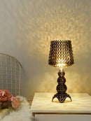 Ljojo Italian Hollow Goblet Acrylic Floor Lamp LED Decor Table for Living Room