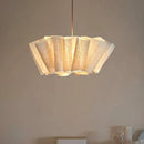 Ljojo Japanese Wabi-Sabi Style Fabric Chandelier Medieval Vintage Tea Room Pendant Light