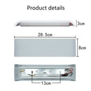 Ljojo 12W LED Indoor Wall Light Warm White Decor Lamp for Bedroom Living Room