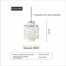 Modern Luxury Shell Chandelier Gold/Chrome Design for Dining & Living Room by Ljojo