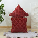 Ljojo 45x45cm Soft Diamond Plush Cushion Cover for Home Decor Sofa Pillowcase