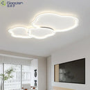 Ljojo Geometric LED Ceiling Light Chandelier Modern Living Room Decorative Home Lamp