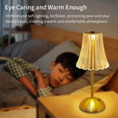 Ljojo LED Touch Sensor Table Lamp - Dimmable, Rechargeable Night Light
