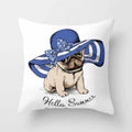 Cute Pug Bulldog Pillowcase for Living Room Decor - Ljojo Home Decor