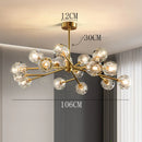 Ljojo Luxury Crystal Chandelier Pendant Light | Modern Dining Room Ceiling Lamp
