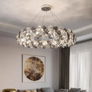 Ljojo Luxury Crystal Chandelier Pendant Light for Living Room Dining Room Ceilings