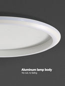 Ceiling Lamps - Modern Round Minimalist LED Lamp for Bedroom Study All Room by Ljojo