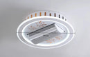 Modern LED Ceiling Fan Light with Remote Control for Living Room - Ljojo
