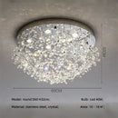 French Dining Room Crystal Led Pendant Lights - Modern Luxury Bar Hanging Lamps by Ljojo