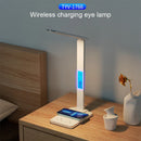 LED Desk Lamp with Wireless Charger Touch Dimmable Night Light USB Port by Ljojo