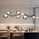 Ljojo LED Pendant Light: Modern Home Decor Chandeliers for Living Room and Dining Room