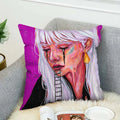Ljojo 40x40 Jane Koluga Art Pillow Cover for Home Decor and Car Sofa Fall Theme