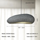 Nordic Wabi Sabi Led Pendant Lights Living Dining Room E27 Chandeliers Ljojo