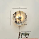 Ljojo Marble LED Wall Light for Indoor Lighting in Wabi Sabi Style