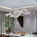 Ljojo Luxury Crystal Chandelier - Modern Minimalist Design for Dining Table, Bar, and Desk