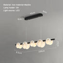 Marble LED Pendant Light: Minimalist Nordic Chandelier by Ljojo