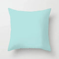 Ljojo Mint Green Geometric Print Lumbar Pillowcase