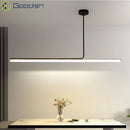 Ljojo Metal LED Pendant Lights for Living Room | Creative Minimalist Chandeliers