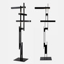 Ljojo Contemporary Metallic Luster Floor Lamp for Unique Living Room and Bedroom Decor