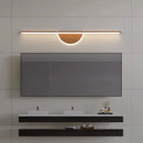Ljojo LED Long Wall Lamp: Minimalist Nordic Design for Bedroom, Study & Bathroom Lighting
