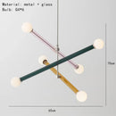 Ljojo Minimalist LED Chandelier for Living Room, Bedroom, Study, or Children's Room