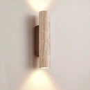 Travertine Stone Wall Lamp Sconce Light E27 Bulb for Living Room Bedroom by Ljojo