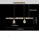 Nordic Glass Snowflake LED Pendant Lights for Home Decor | Modern Minimalist Chandelier by Ljojo