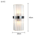 Crystal Wall Lamp for Bedroom & Living Room - Postmodern Light Luxury Aisle Lighting by Ljojo