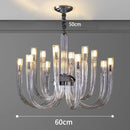 Ljojo Luxury Crystal Pendant Chandelier for Living & Dining Room