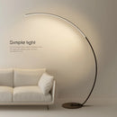 Ljojo LED Floor Lamp Black White Modern Indoor Lighting Fixtures