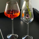Ljojo 3D Pink Glass Rose Wine Glasses Cup Set - Lovely Household Gift