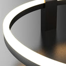 Ljojo LED Ring Ceiling Chandelier for Modern Home Lighting