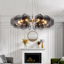 Nordic Designer Black Hall Pendant Light for Bedroom Living Room by Ljojo