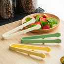 Ljojo Mini Kitchen Tong Silicone BBQ Snack Meat Tongs - Creative Cooking Utensil
