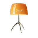 Modern Nordic Glass Desk Lamp Three Legged LED Study Bedroom Living Room - Ljojo